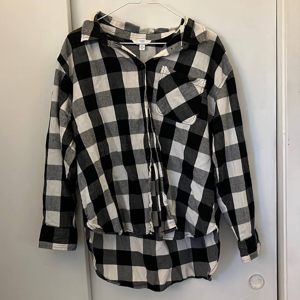 Plaid Button Down